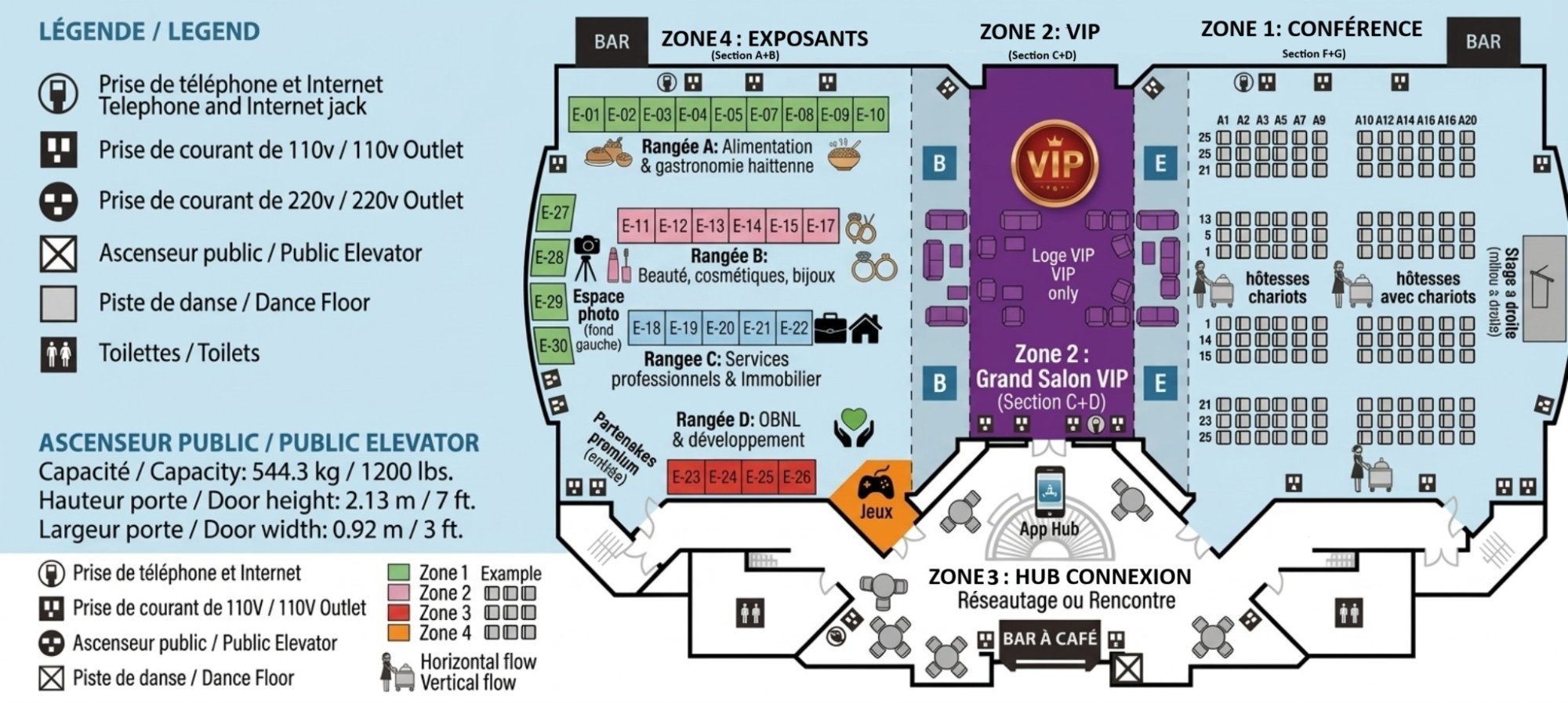 Plan Centre La Renaissance JIDH 2026
